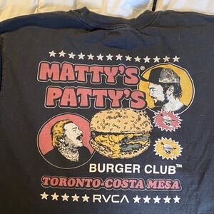 RVCA Black Graphic Tee